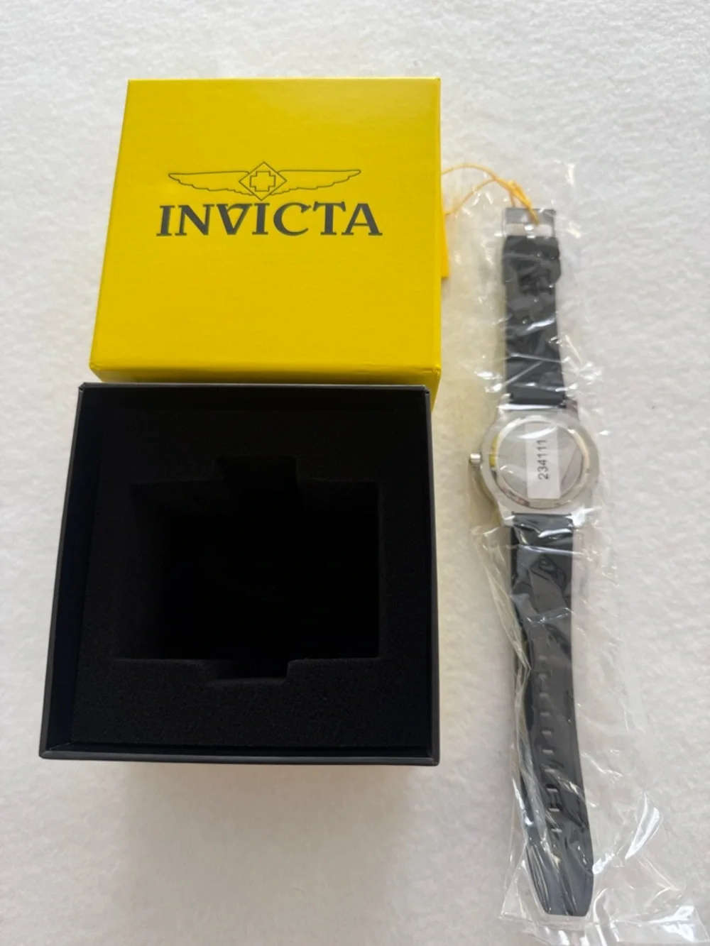 Invicta Men’s Black and Orange Specialty Compass Watch- 34014